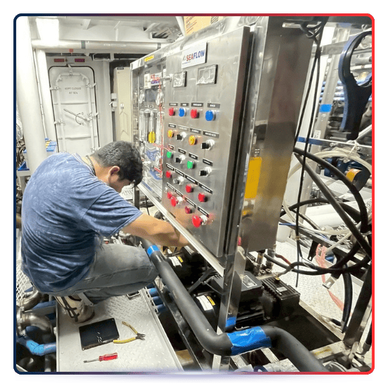 ระบบกรองน้ำจืดจากทะเล